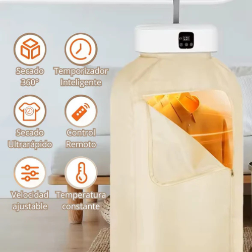 SECADORA PORTÁTIL DRYINSTANT - Secado del futuro, secado inteligente!