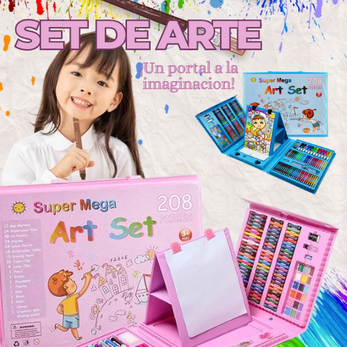 SET DE ARTE - "Un portal a la imaginación: ¡Crea y aprende sin límites!"