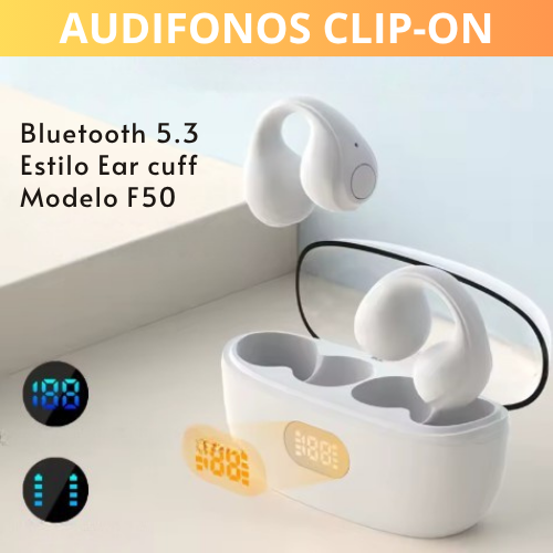 AUDIFONOS A-CLIP-ON MF50, [Estilo Ear Cuff]