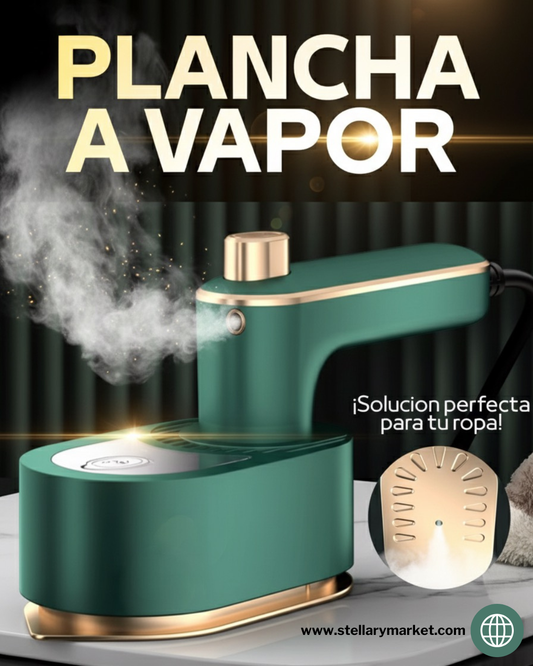PLANCHA A VAPOR PORTÁTIL ¡Tu imagen siempre impecable!