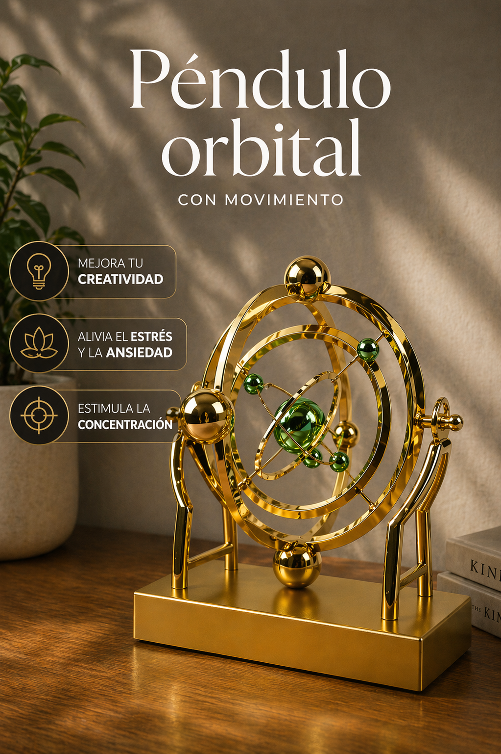 PÉNDULO ORBITAL HIPNÓTICO _ ¡Tu Espacio Habla Por Tí!