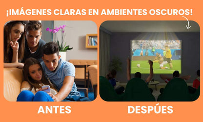 MINI PROYECTOR PORTATIL-[SIENTE LA MAGIA DEL CINE EN CASA O EN CUALQUIER OTRO LUGAR]