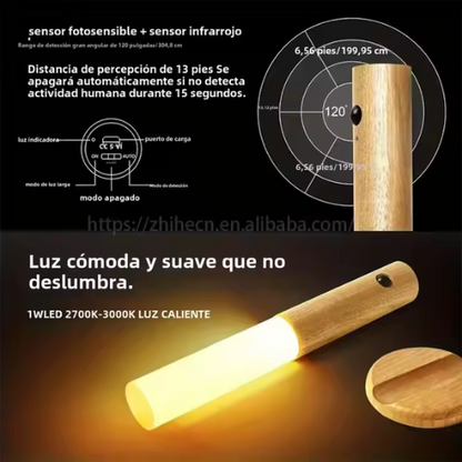 LAMPARA ARTESANAL INTELIGENTE LED [SENSOR DE MOVIMIENTO]